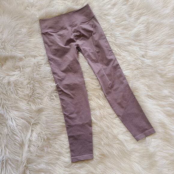 Lululemon Ebb to Street Tight Frosted Mulberry 8 High Rise Legging Light Seam 28 - Picture 3 of 6